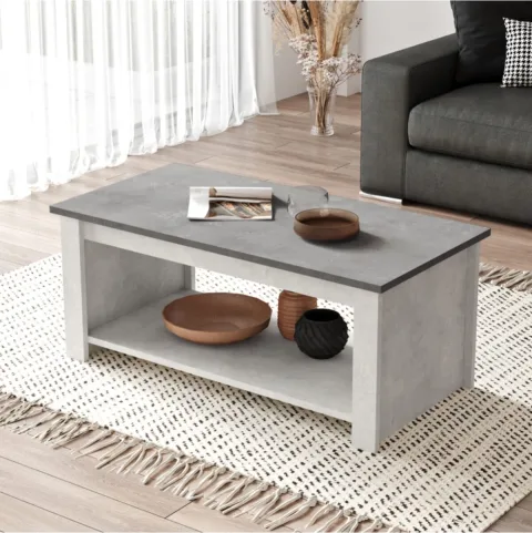 Arya Table basse Béton-pierre ARY14-GT