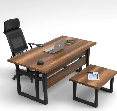 Meva Table de bureau AB, ensemble de 2 tables de bureau Barok MEV07-BA
