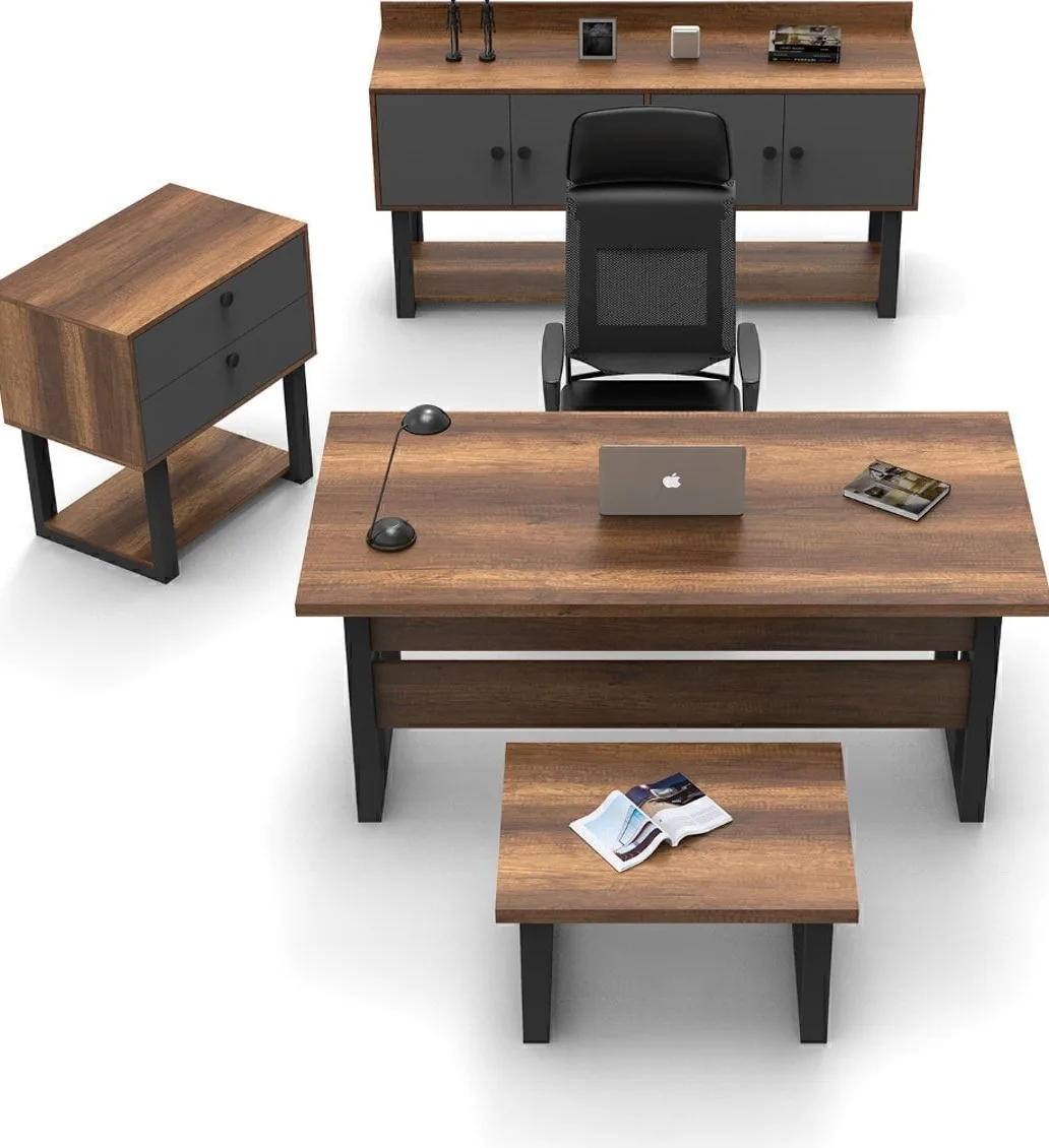 Meva ABCD Ensemble de bureau Barok-Anthracite MEV09-BA