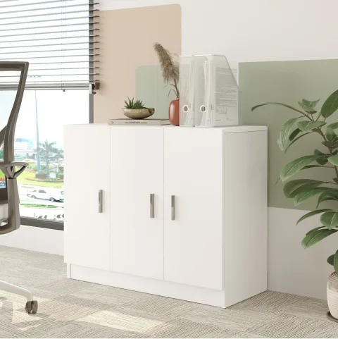 Bega E Armoire de bureau avec portes 3 Couleurs Blanc BEG5-W