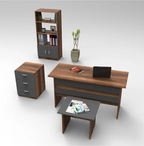 Bega ABCD Ensemble de bureau Barok-Anthracite BEG11-BA