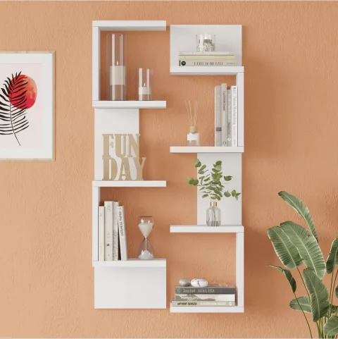 Wall 22 Étagère murale Blanc WAL22-W