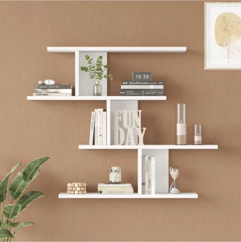 Wall 24 Étagère murale Blanc WAL24-W