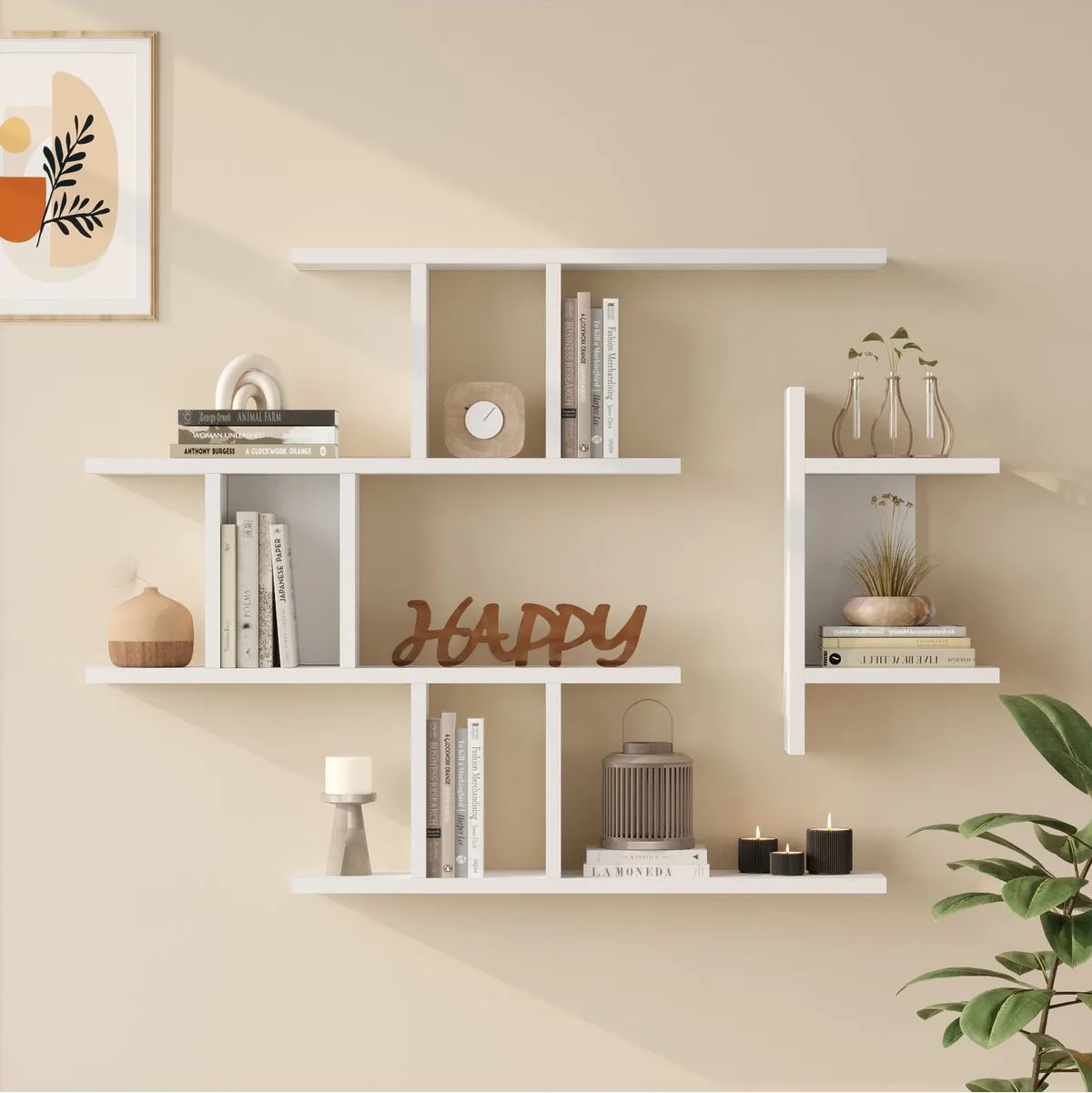 Wall 25 Étagère murale Blanc WAL25-W