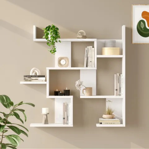 Wall 26 Étagère murale Blanc WAL26-W