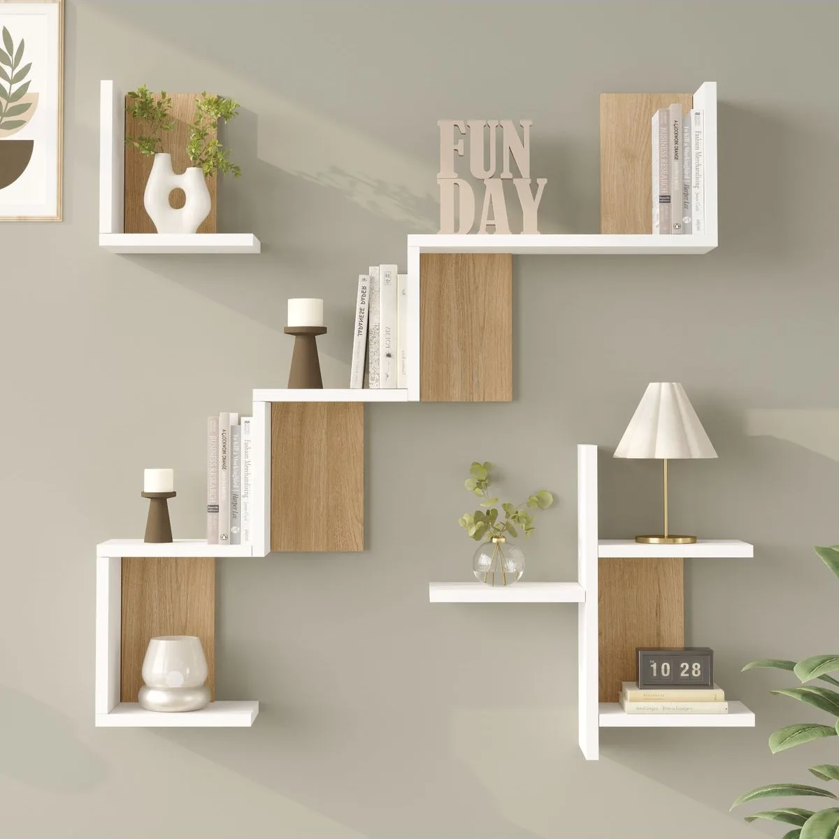 Wall 27 Étagère murale Sepet-Blanc WAL27-SW