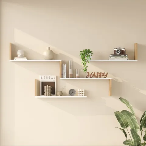 Wall 28 Étagère murale Sepet-Blanc WAL28-SW