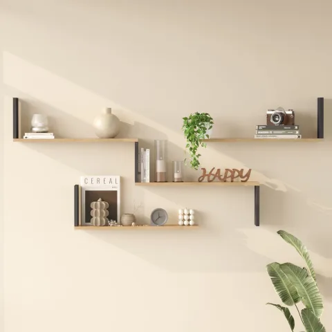 Wall 28 Étagère murale Sepet-Anthracite WAL28-SA