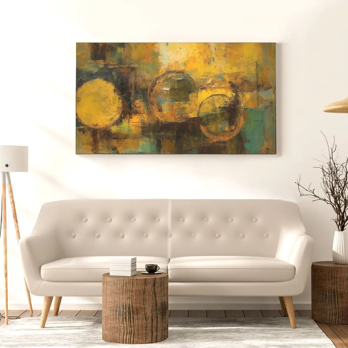 Sandrea Tableau impression UV Bronze 90cm*50cm SAN13-w