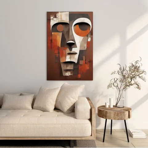 Sandrea Tableau impression UV Abstrait 90cm*60cm SAN22-W