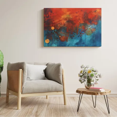 Sandrea Tableau impression UV Bactérie 60cm*90cm SAN8-W