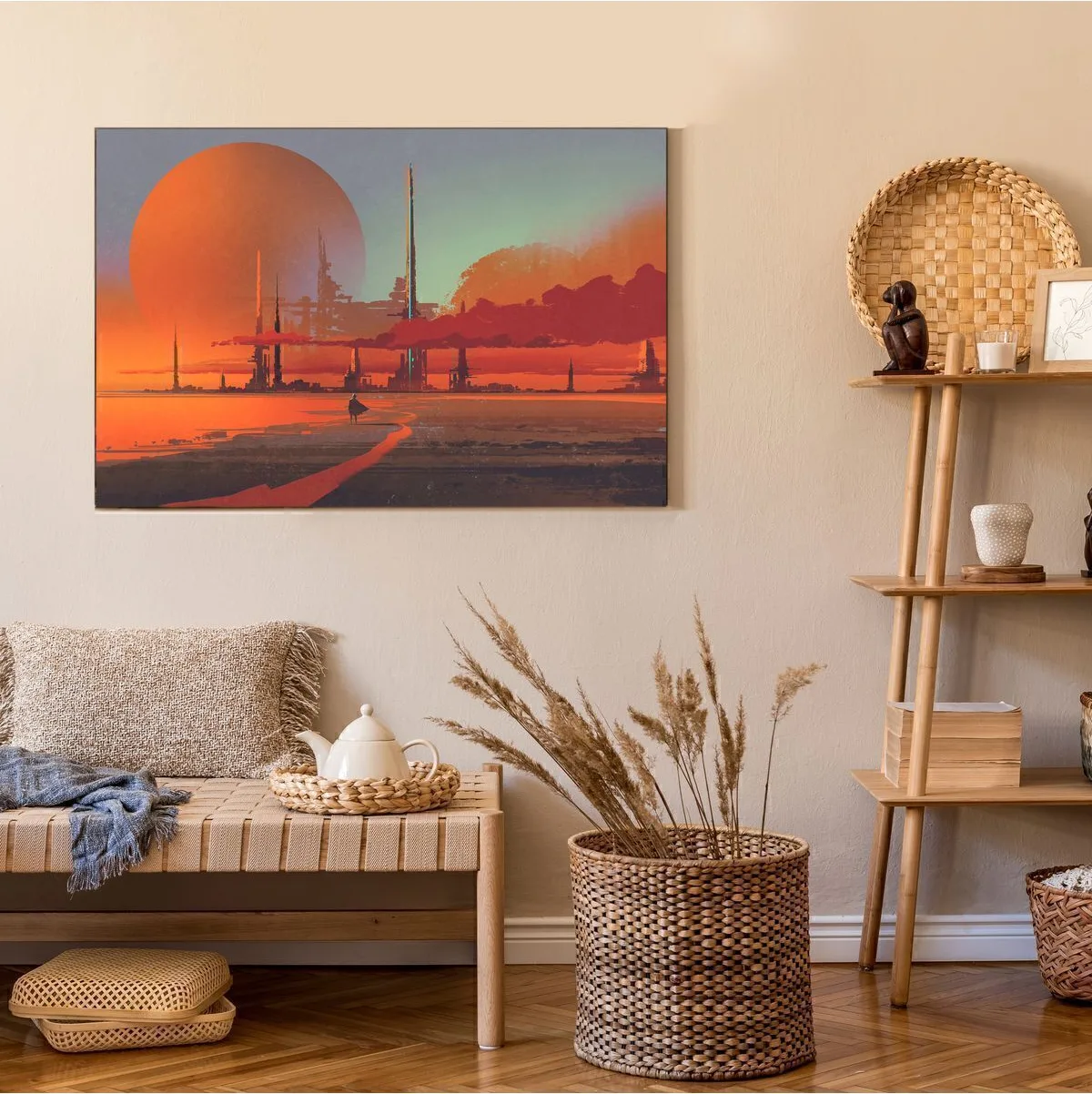 Sandrea Tableau impression UV Désert 60cm*90cm SAN9-W