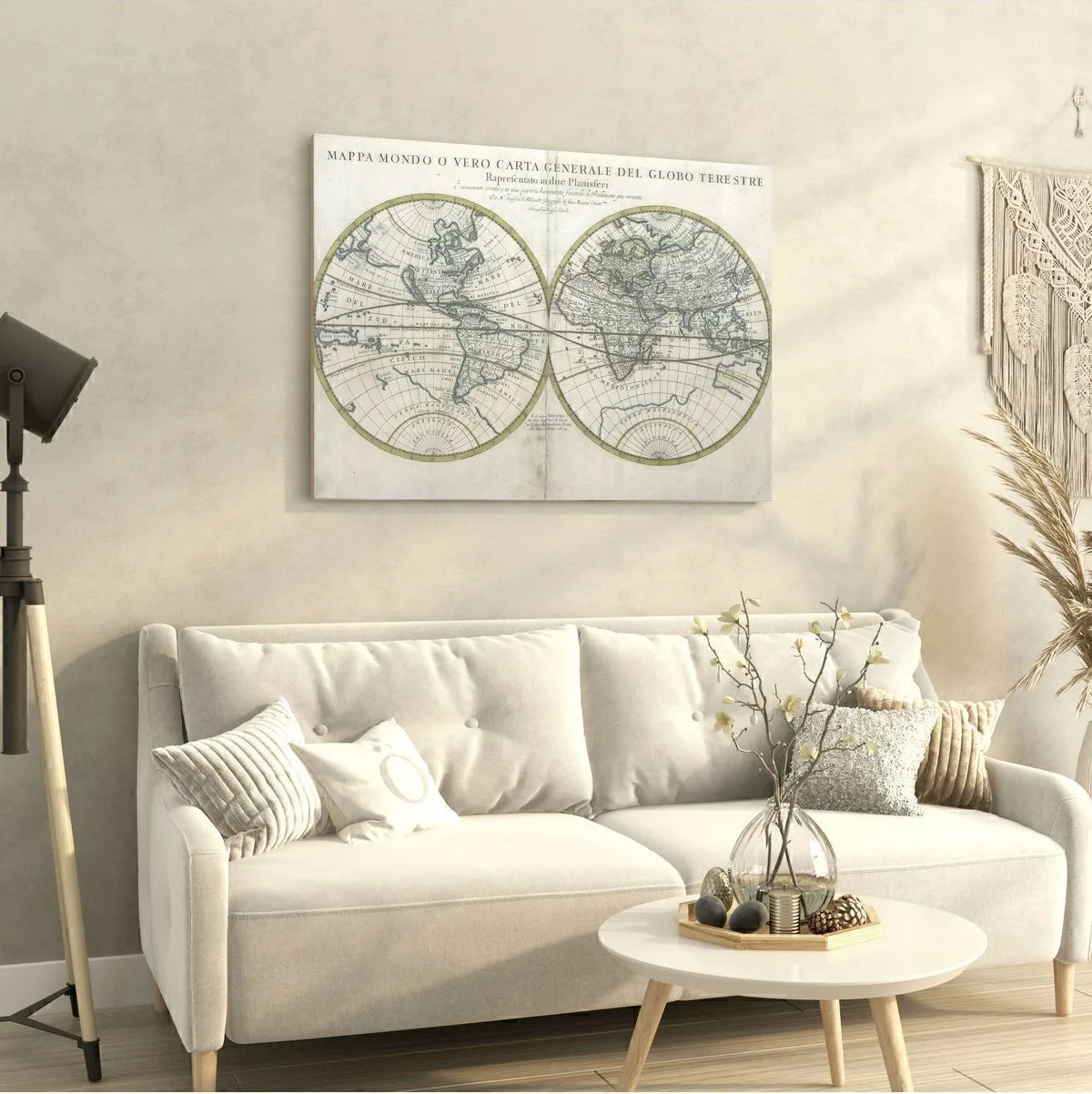 Sandrea Tableau Impression UV Carte 46cm*65cm SAN54-H